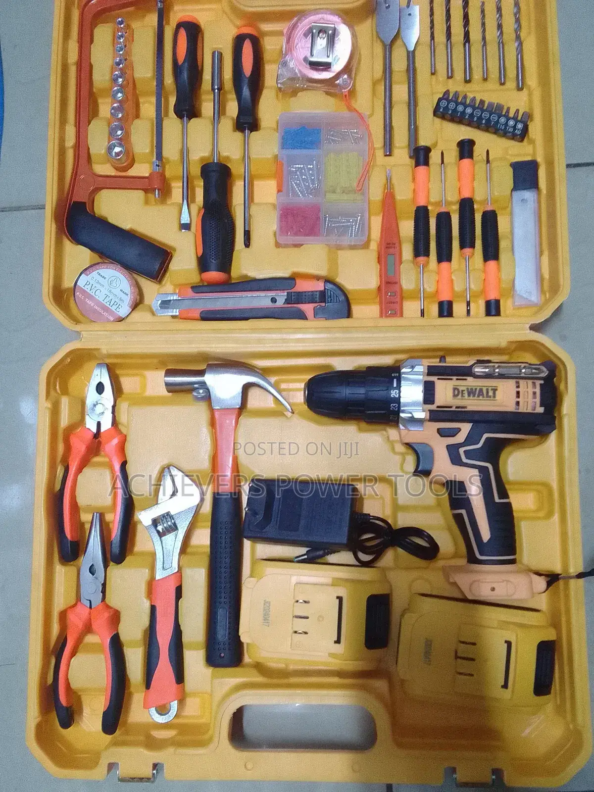 Cordless Toolbox/ Dewalt Cordless Drill