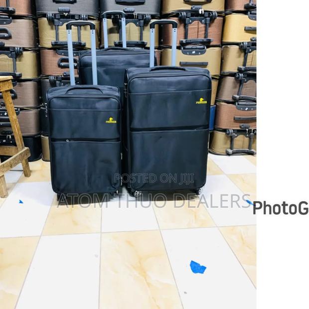 New 3 in 1 Fabric Luxurious Suitcase - thumbnail 3