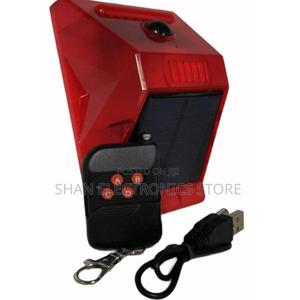 Solar Alarm Lamp Remote Control/Security Alarm Motion Sensor - main view