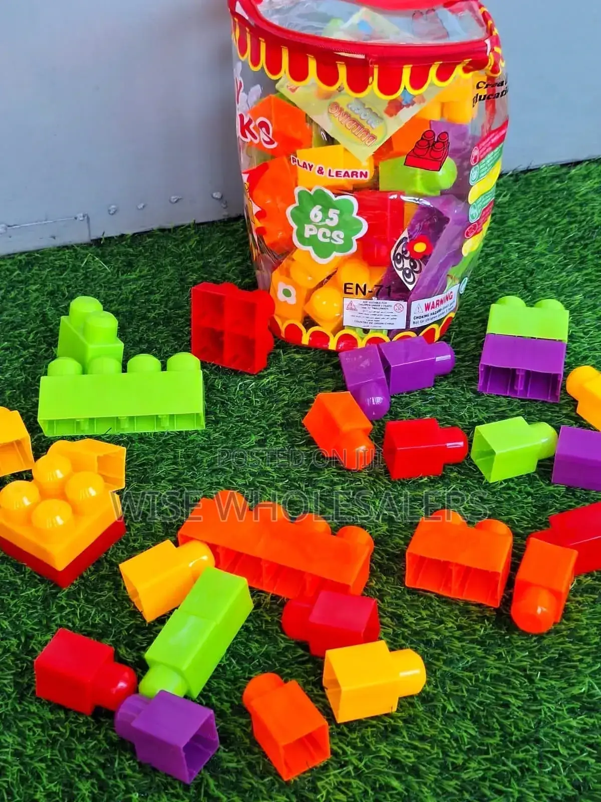 65pcs Blocks Available