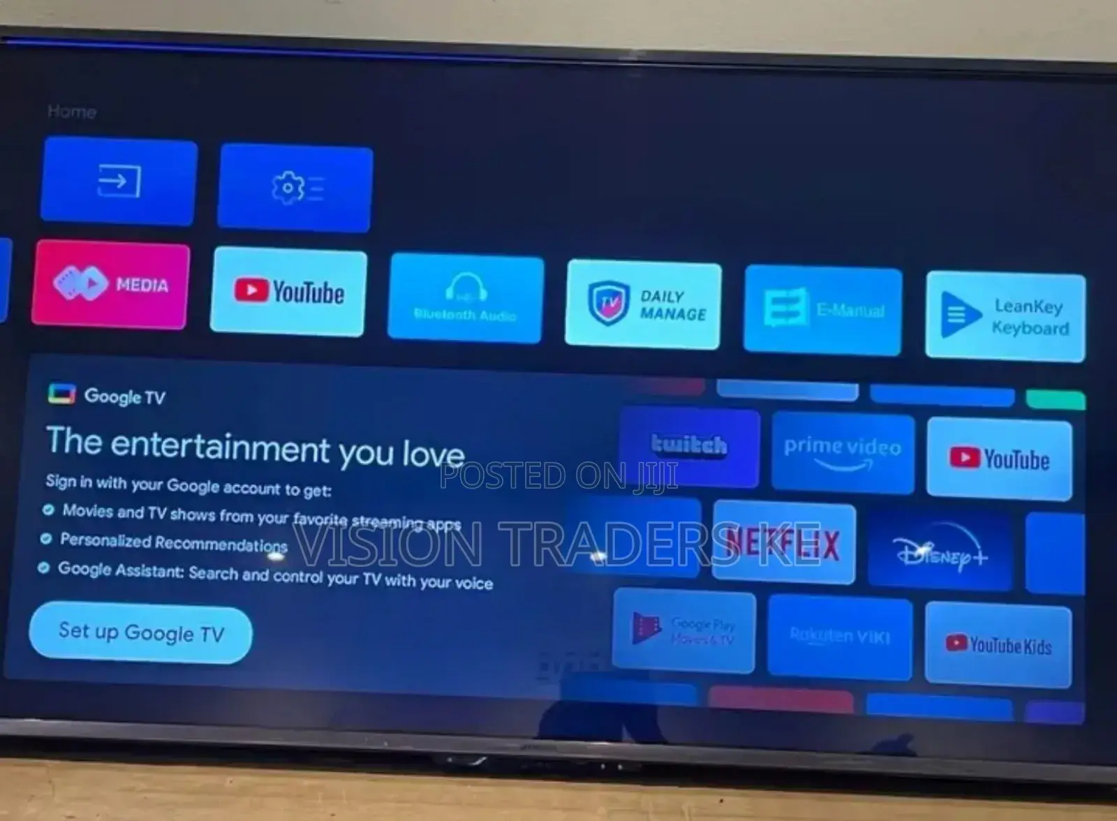 Skyworth 55 Inches Qled Frameless Tv With Bluetooth