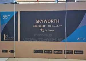 Skyworth 55 Inches Qled Frameless Television With Bluetooth