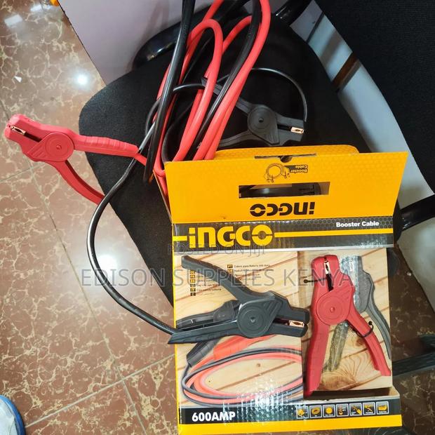 Jumper Cables 600 Amps Ingco Booster Cables Car Battery Jump
