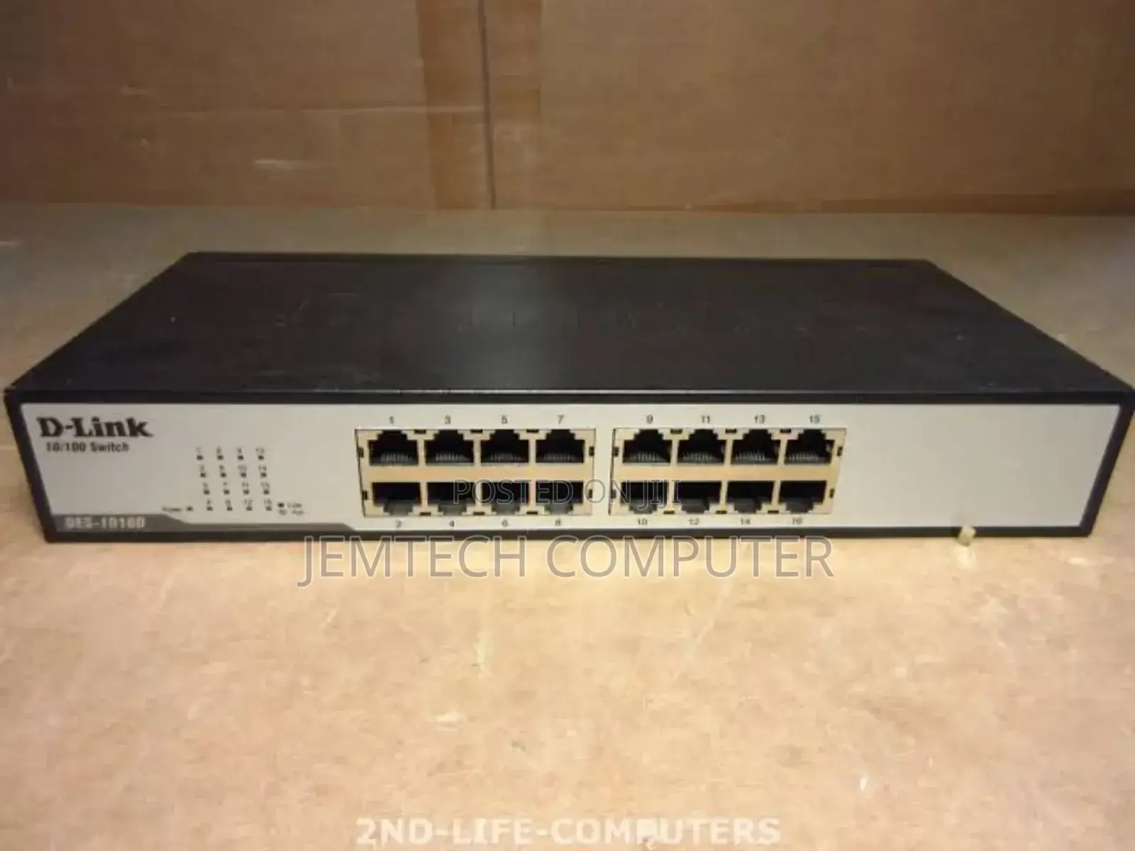 Dlink 10/100m 16-Port Fast Ethernet Unmanaged Desktop Switc