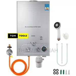 12L LPG Gas Instant Shower Tankless Water Heater