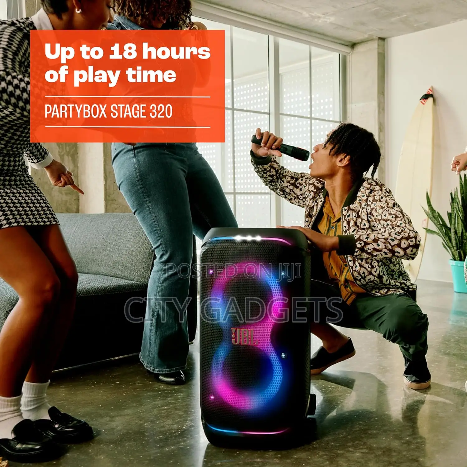JBL Partybox Stage 320 - Portable Party Speaker