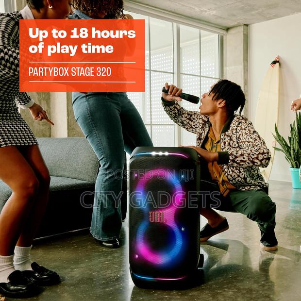 JBL Partybox Stage 320 - Portable Party Speaker - thumbnail 2