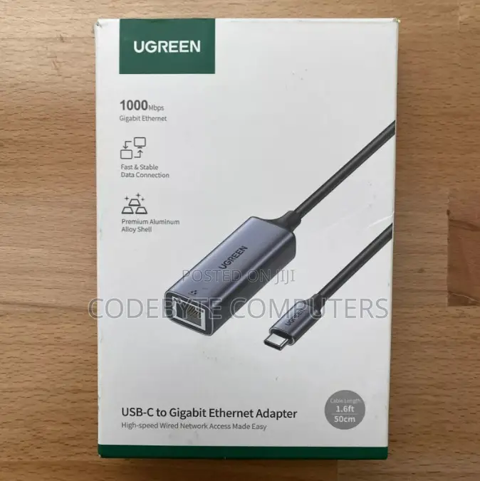 USB-C 3.1 to Gigabit Ethernet Adapter