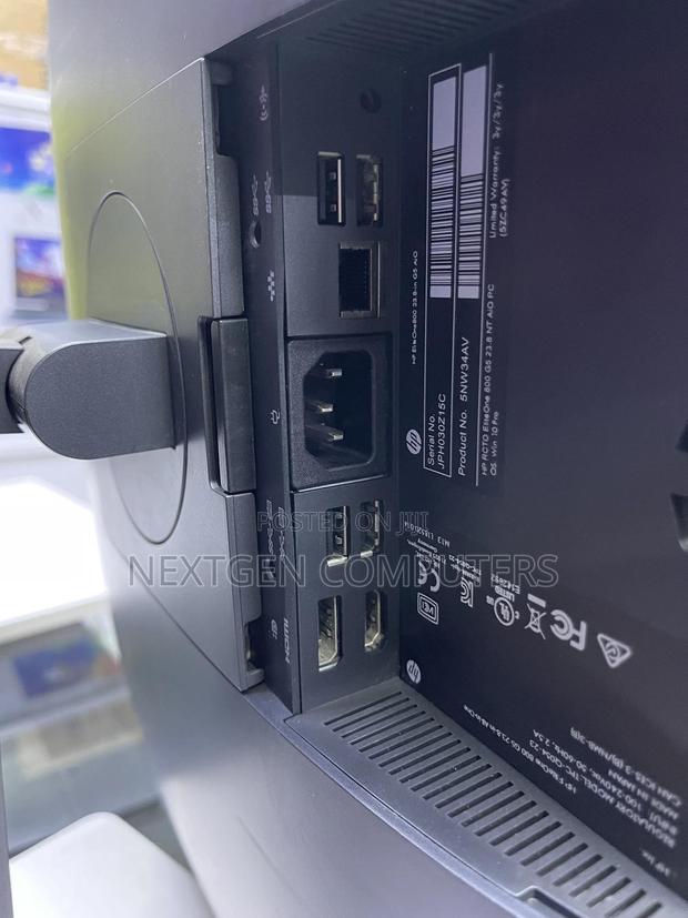 Desktop Computer HP EliteOne 800 16GB Intel Core I5 SSD 512GB - thumbnail 4