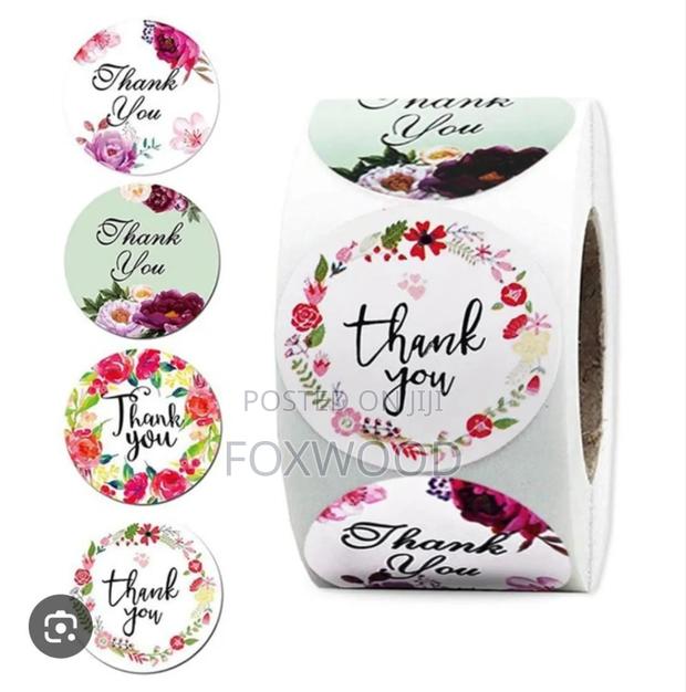 Thank You Sticker Notes Roll