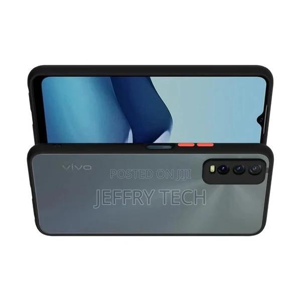 Frosted Smoke Case for Vivo Y20 Back Cover - thumbnail 2