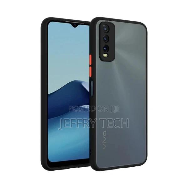 Frosted Smoke Case for Vivo Y20 Back Cover - main view