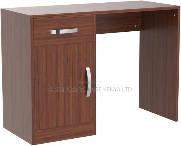 Computer Desk With Drawer and Door - thumbnail 2
