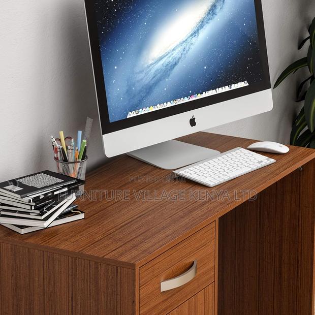 Computer Desk With Drawer and Door - thumbnail 4