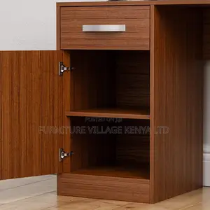Computer Desk With Drawer and Door