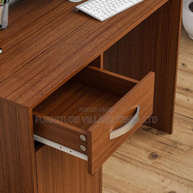 Computer Desk With Drawer and Door - thumbnail 7