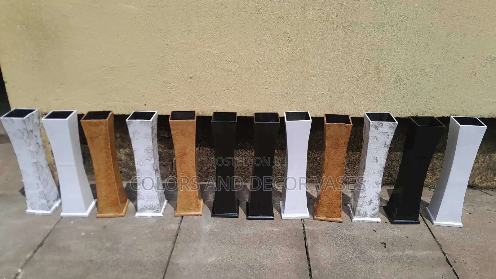 Vases Wooden for Home Decor 60cm