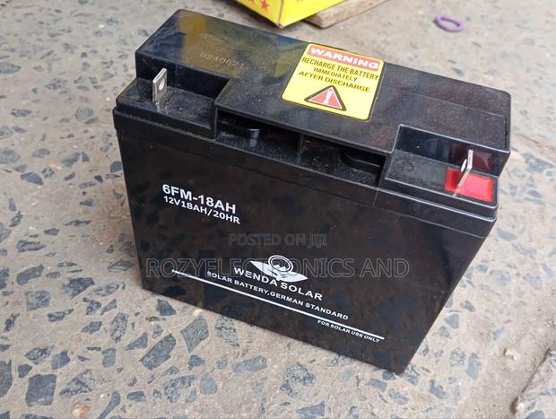 Wenda Solar Battery 12v18ah Deep Cycle Battery - main view