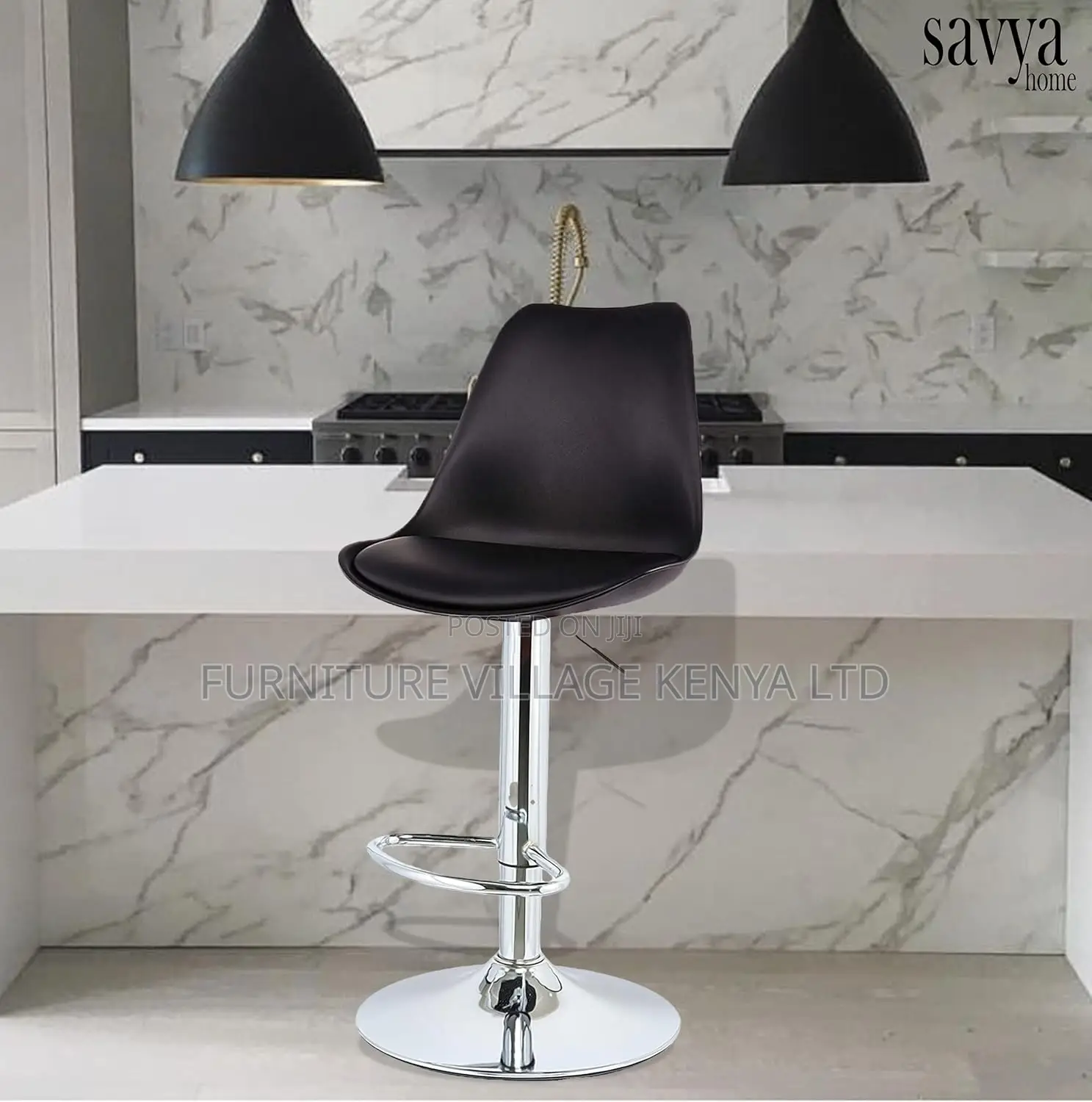 Curvy Kitchen Stool/Bar Stool
