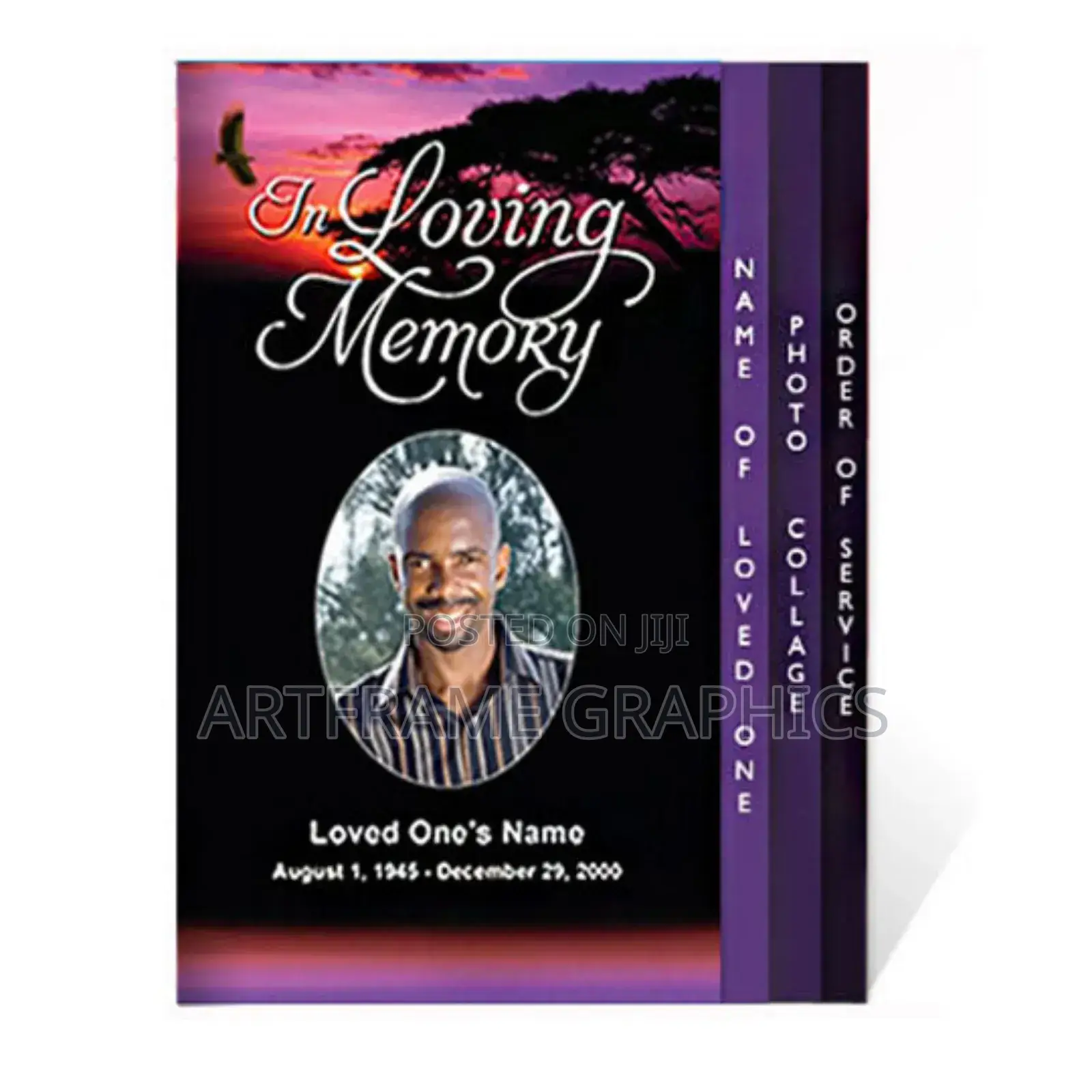 Eulogy Printing A5 Size