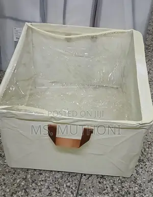 1pc Storage Box With Steel Frame and a Moisture Proof Lid