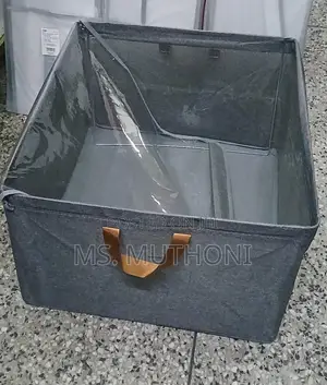 1pc Storage Box With Steel Frame and a Moisture Proof Lid