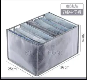 A Pair (2) 7 Grid Mesh Jeans Organiser