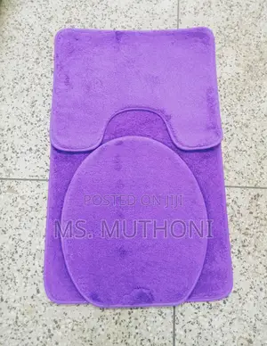 3pcs Modern Bathroom Mat, Super Absorbent