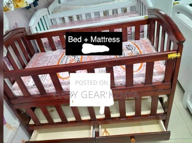 Baby Cot*Baby Cot With Matress - thumbnail 2