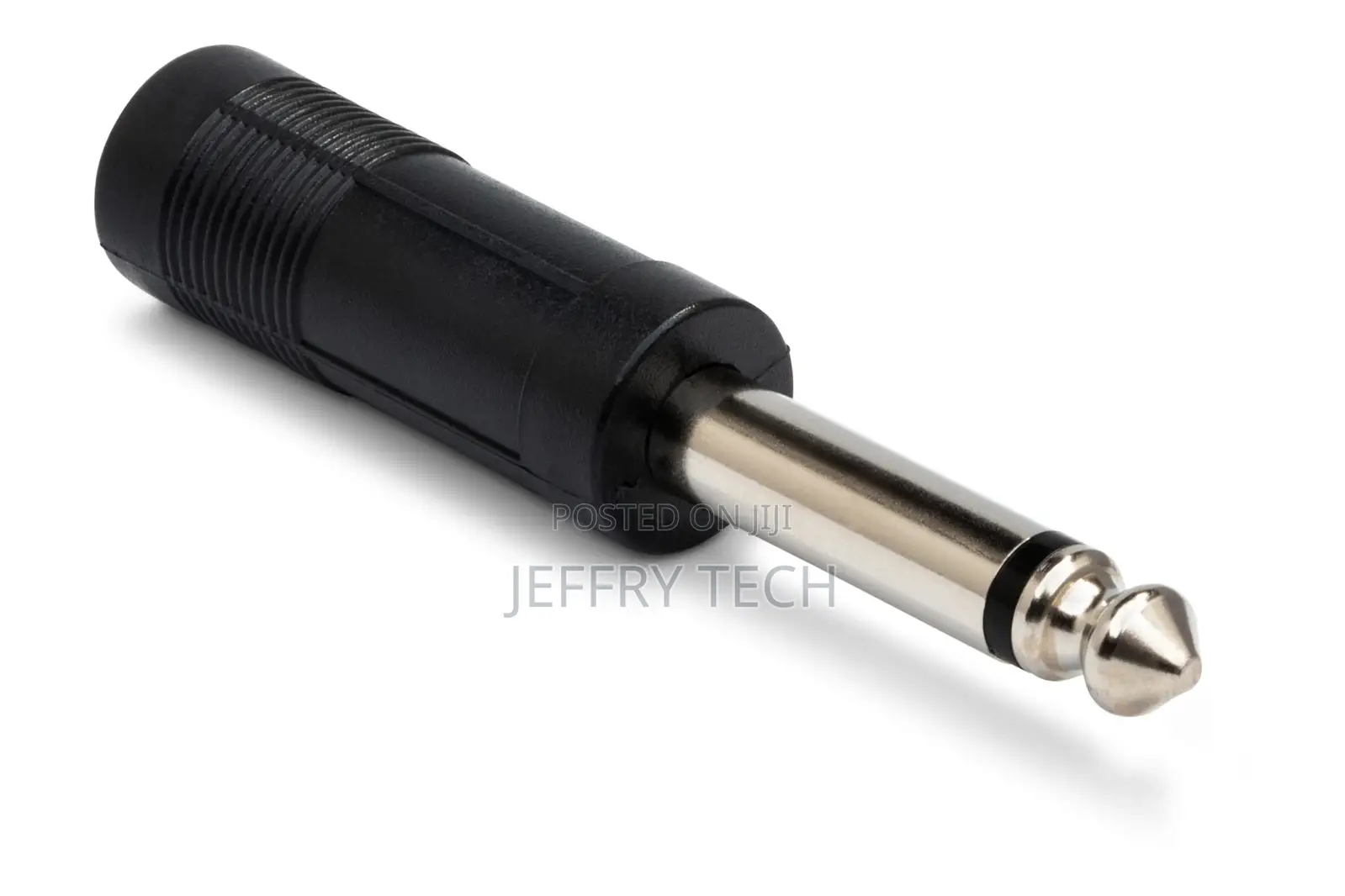 Adapter 1/4 in TRS to 1/4 in TS