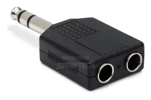 Adapter Dual 1/4 in TRS to 1/4 in TRS