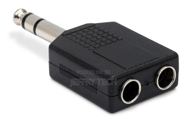 Adapter Dual 1/4 in TRS to 1/4 in TRS - thumbnail 2