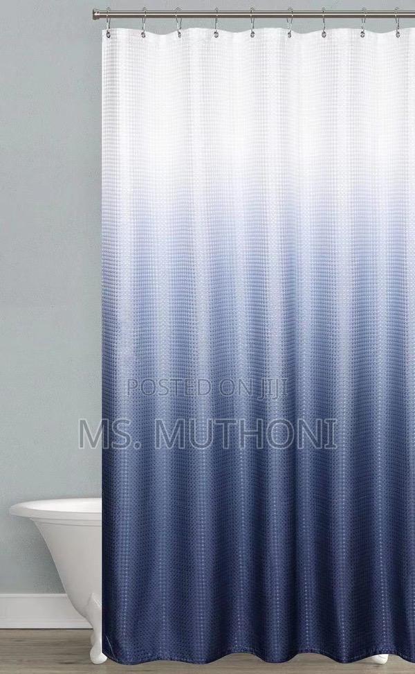 180*200cm Shower Curtains With Hooks - thumbnail 2