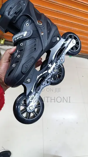 Rubber Wheels Speed Skates 100 Mm