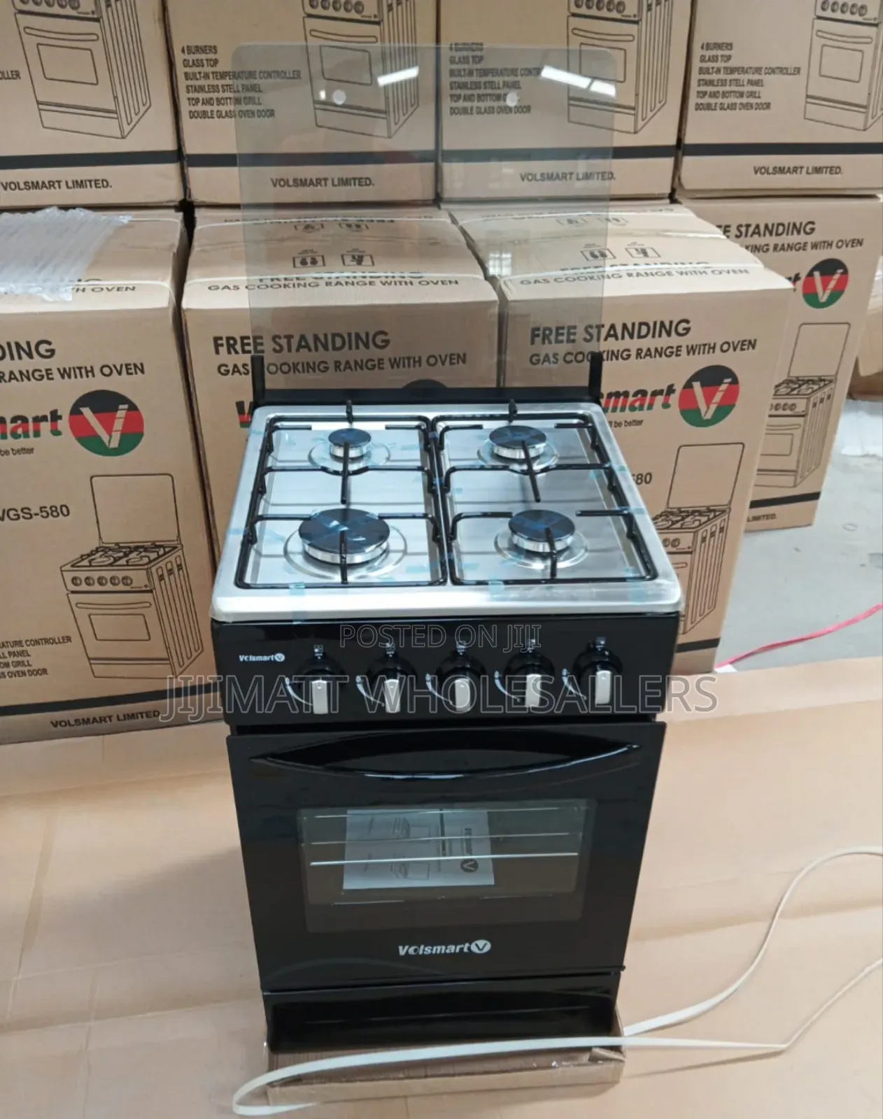 Volsmart 60*60 Full Gas JET Standing Cooker With Oven.