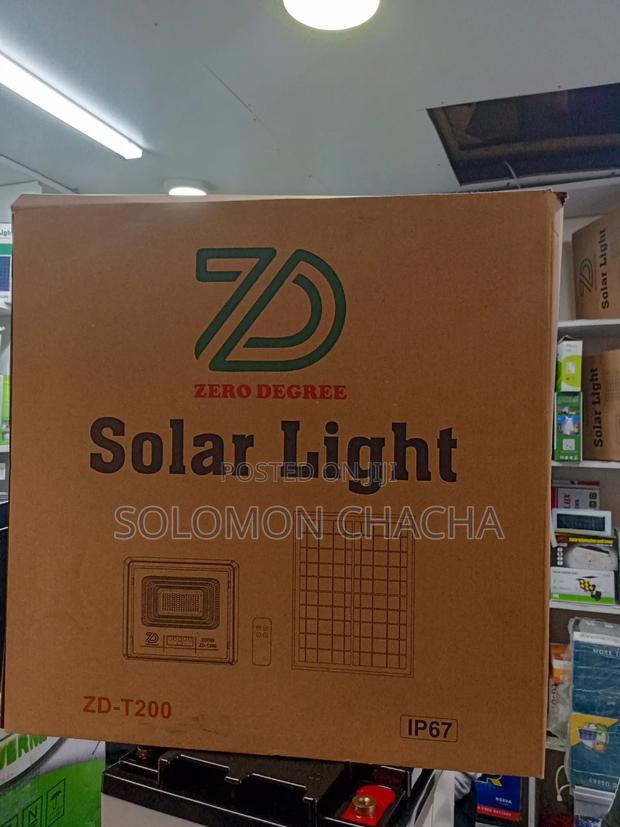 ZD 200W FLOOD Solar Light All Weather Light - main view
