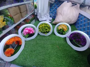 Wall Decor Flowers and Vases Variety of Colors