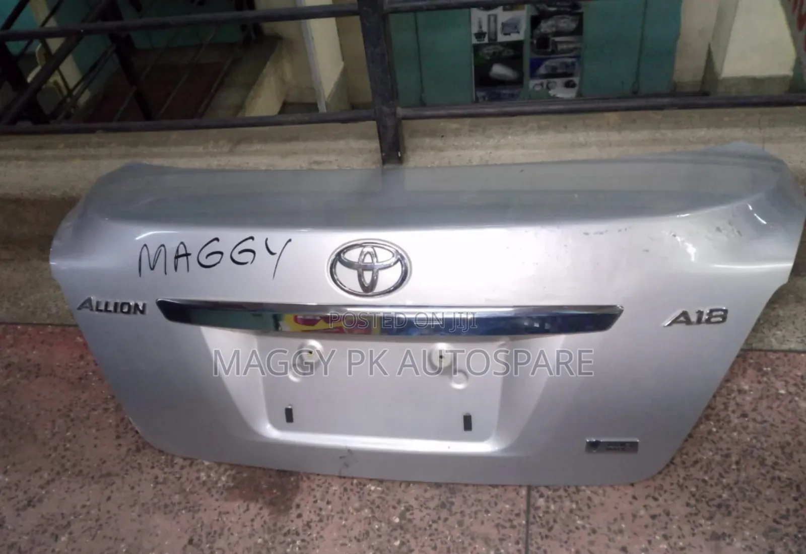 Toyota Allion 270 2016 Model Boot/Tailgate