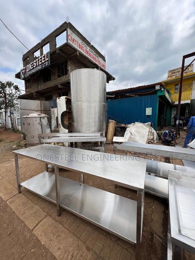 Stainless Steel Working Table With Undershelf - main view