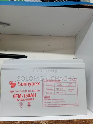 Best 150ah Sunnypex Deep Cycle Gel Solar Battery 12V