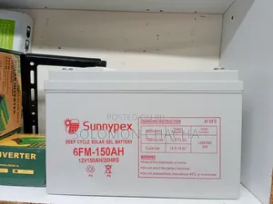 Best 150ah Sunnypex Deep Cycle Gel Solar Battery 12V