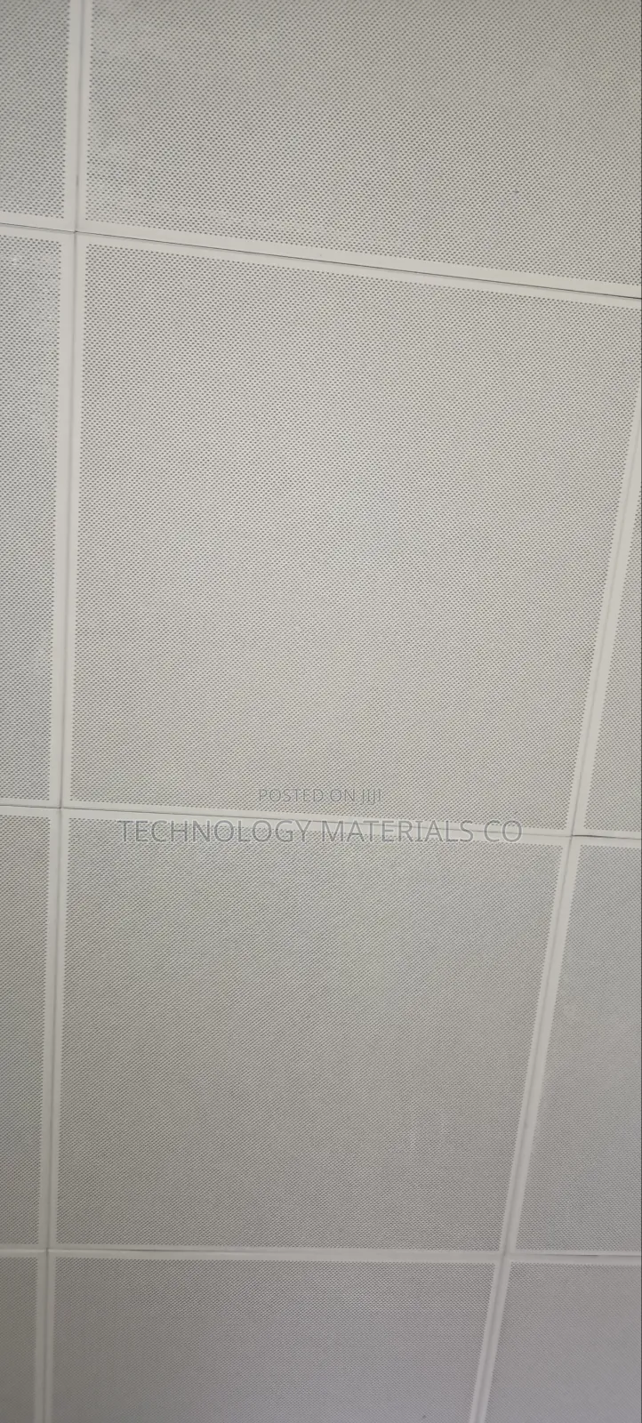 Aluminium Ceiling Tiles(Perforated) Without Accessories.