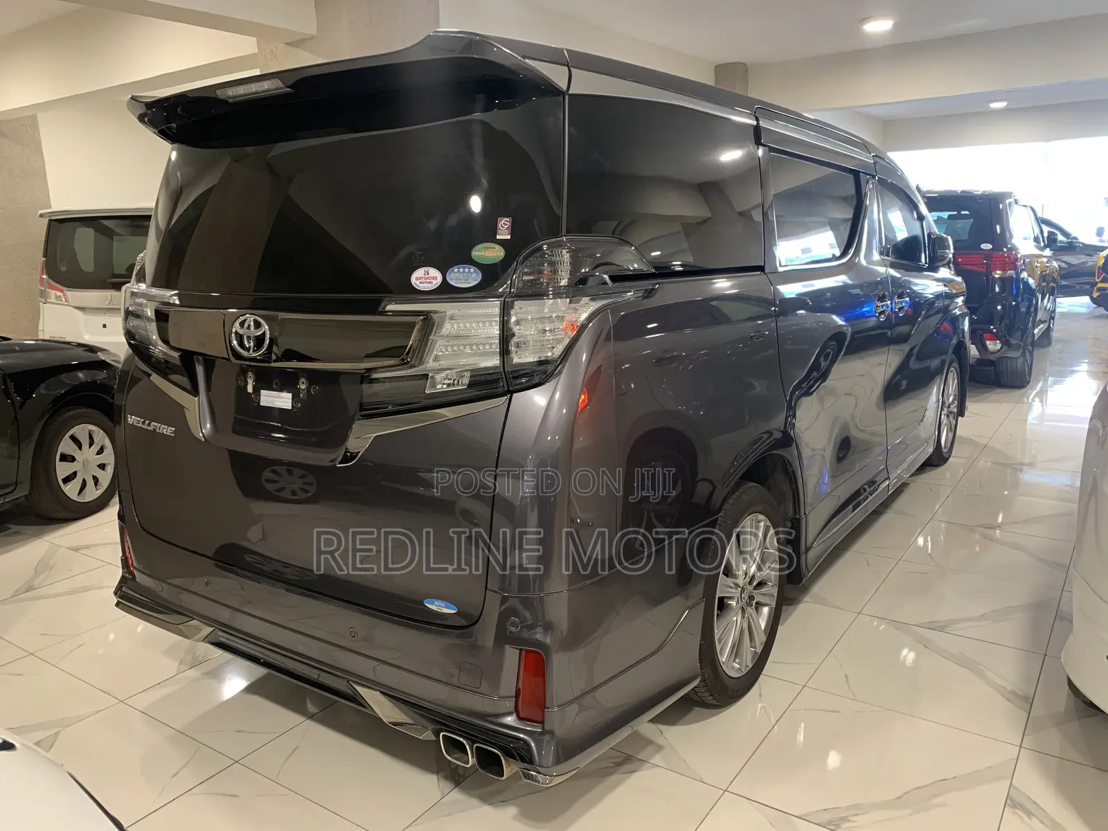 Toyota Vellfire 2017 Gray