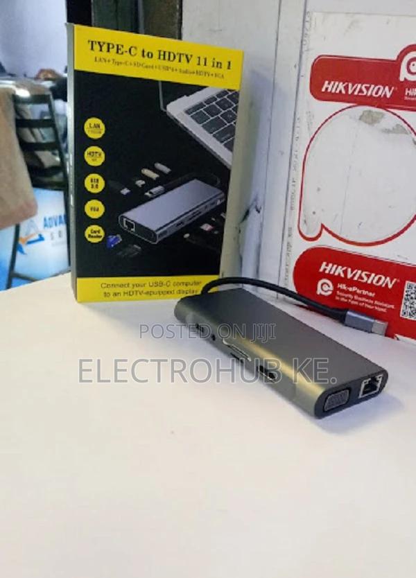 Best 11 in 1 Type C to HDMI ,Lan, USB,VGA Converter
