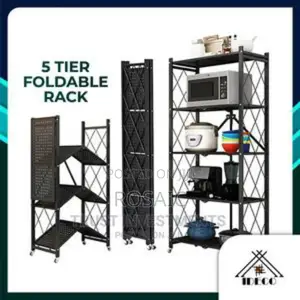5 Tier Dish Rack Foldable