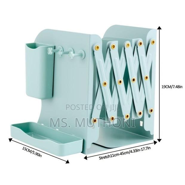 Expandable Metallic Bookshelf - thumbnail 2