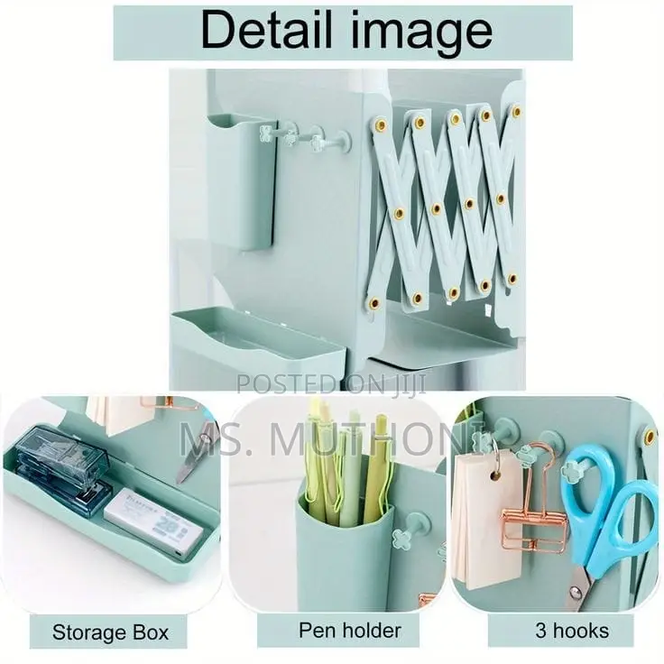 Expandable Metallic Bookshelf