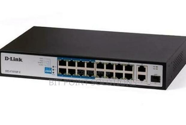 D-Link DES-F1016P-E 16-Port Fast Ethernet Unmanaged - main view