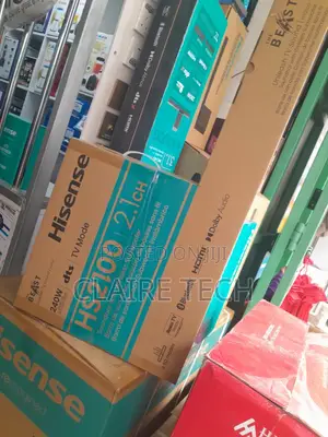 Hisense Hs2100 - 2.1ch Soundbar With Wireless Subwoofer New