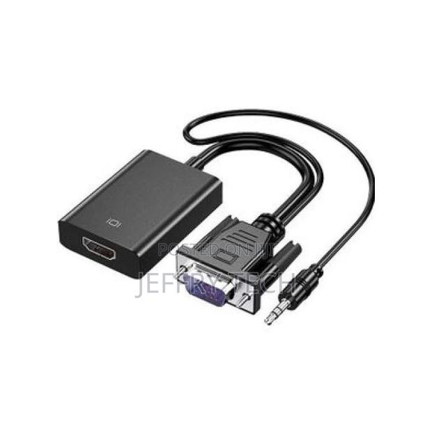 HDMI to VGA Adapter WITH 3.5mm Audio - main view